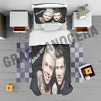 Plaid in pile BENJI E FEDE coperta pesante calda cantanti idoli regalo