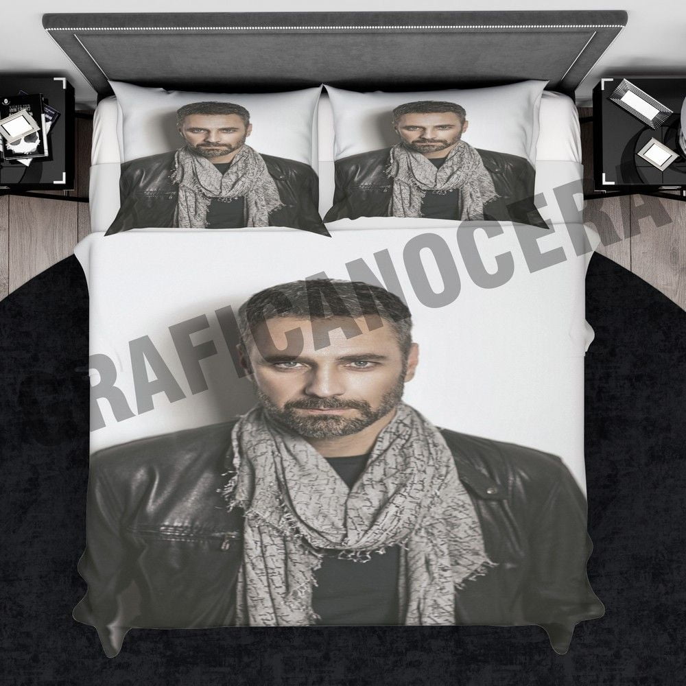 Plaid in pile RAOUL BOVA attore sex simbol coperta calda idolo idea regalo