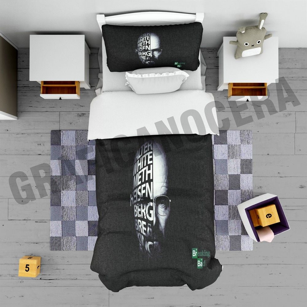 Plaid in pile Breaking Bad 2 biancheria serie tv coperta calda idolo idea regalo