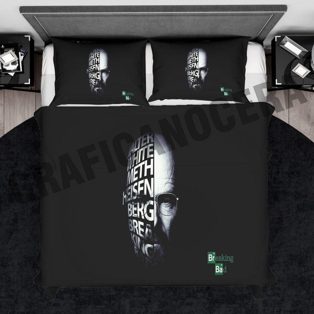 Plaid in pile Breaking Bad 2 biancheria serie tv coperta calda idolo idea regalo