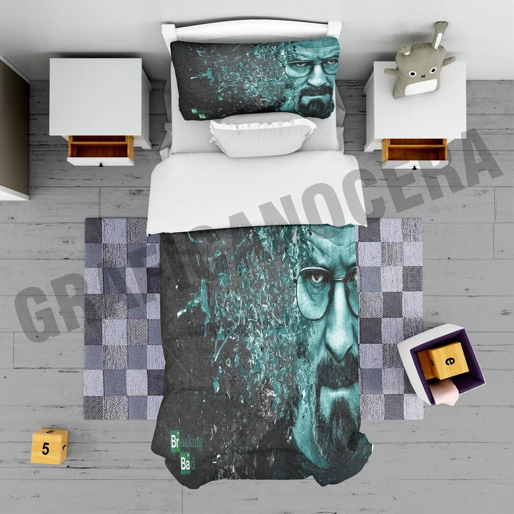 Plaid in pile Breaking Bad biancheria serie tv coperta calda idolo idea regalo
