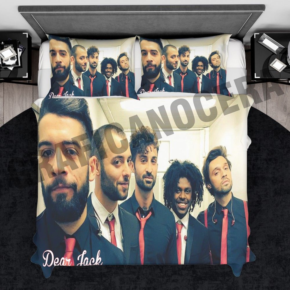 Plaid in pile DEAR JACK gruppo musicale cantanti coperta calda idoli regalo