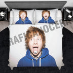 Plaid in pile Ed Sheeran cantante coperta calda idolo idea regalo
