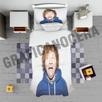 Plaid in pile Ed Sheeran cantante coperta calda idolo idea regalo