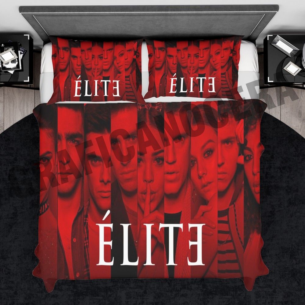 Plaid in pile Elite letto biancheria film serie tv coperta calda idea regalo