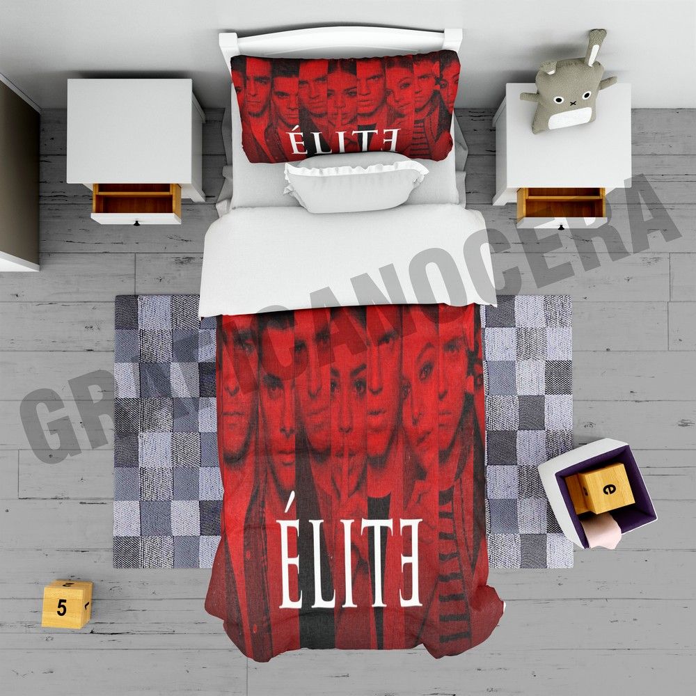 Plaid in pile Elite letto biancheria film serie tv coperta calda idea regalo