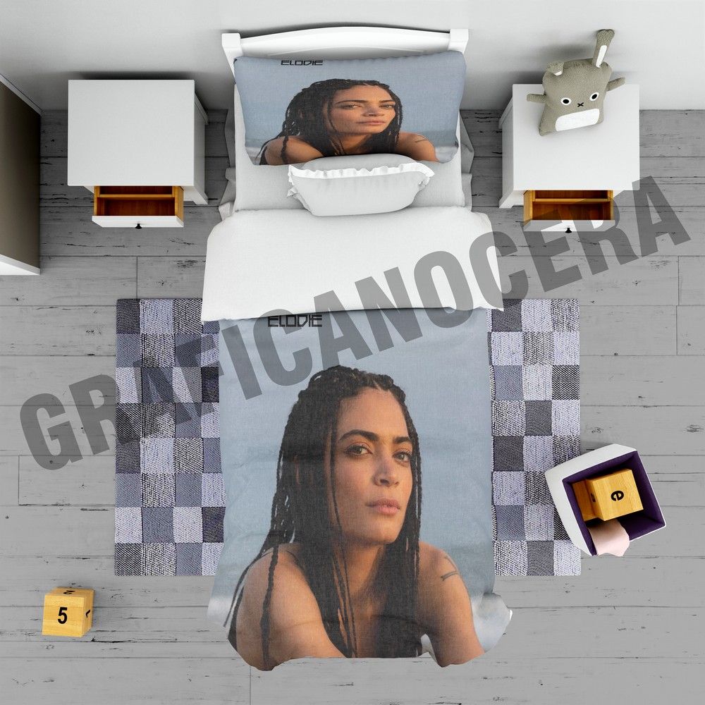 Plaid in pile ELODIE 2 musica cantante letto coperta calda idola idea regalo