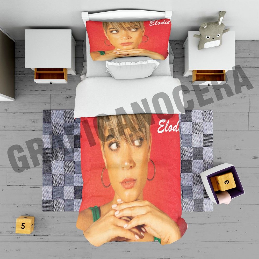 Plaid in pile ELODIE cantante margarita coperta calda idola idea regalo