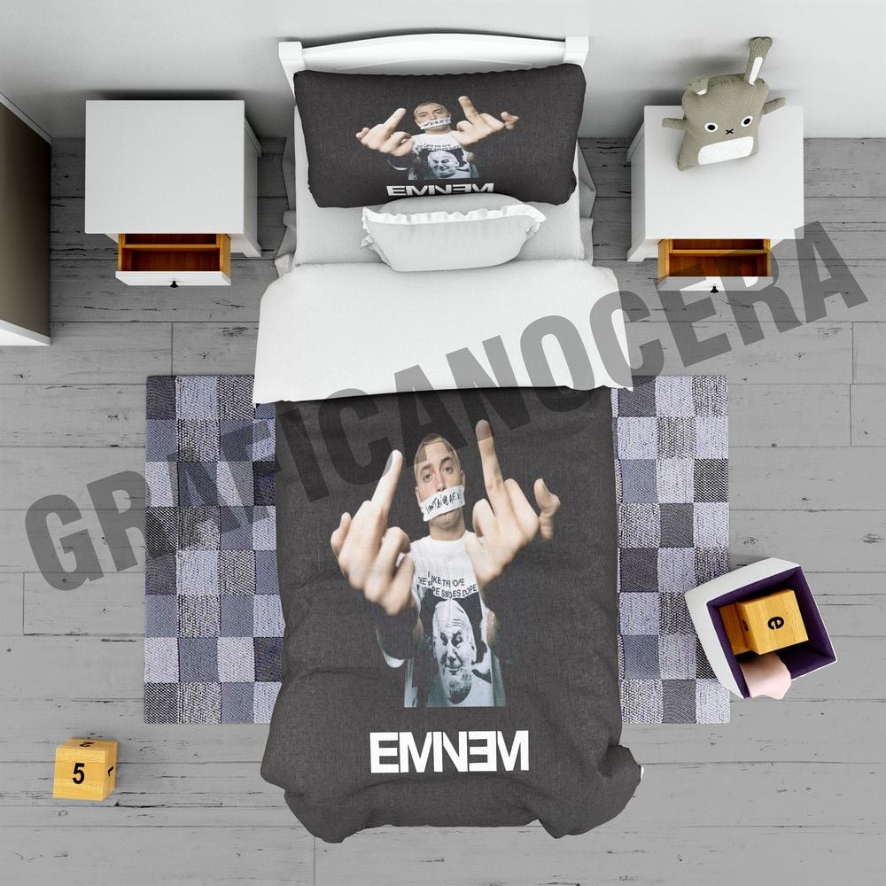 Plaid in pile EMINEM rap americano attore coperta calda idoli regalo