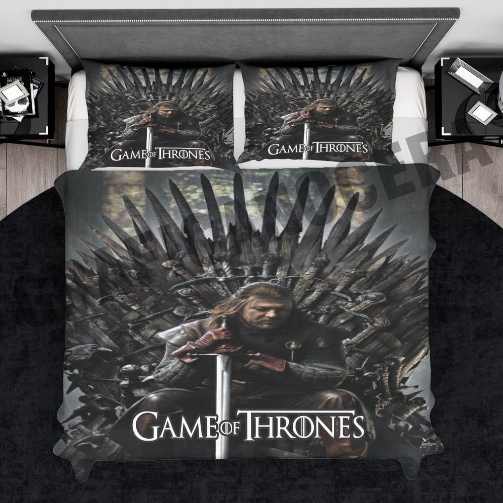 Plaid in pile Game of Thrones serie tv coperta calda passione idea regalo