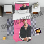 Plaid in pile GUÈ PEQUENO rap hip hop coperta calda cantante idolo regalo