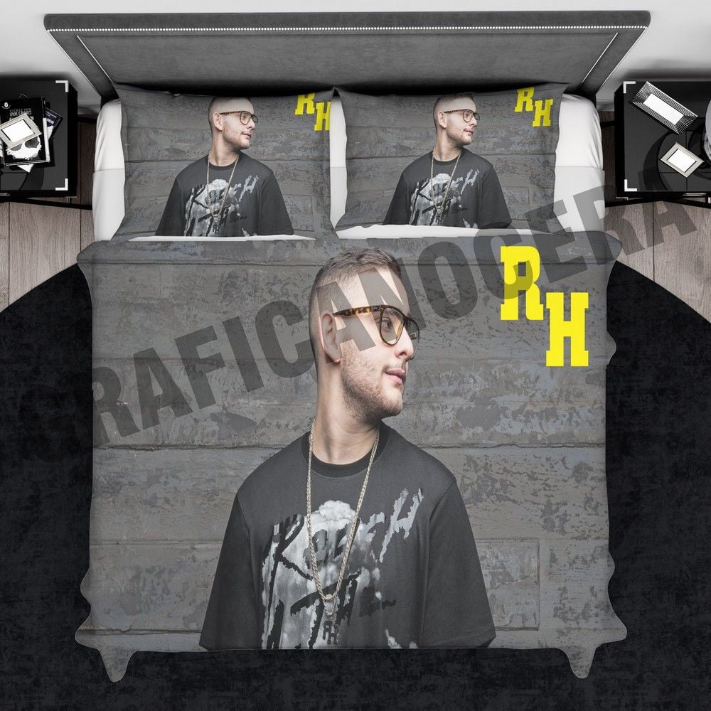 Plaid in pile ROCCO HUNT rap hip hop coperta pesante calda idolo idea regalo