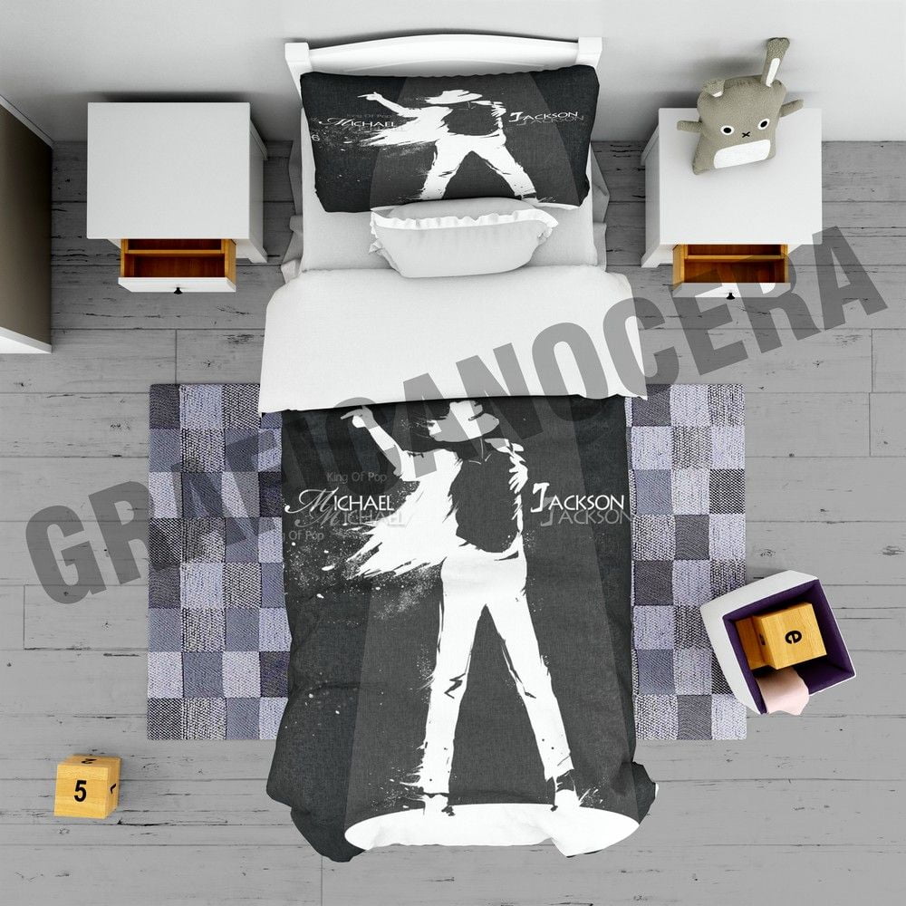 Plaid in pile Michael Jackson The King of Pop coperta re cantante idolo regalo