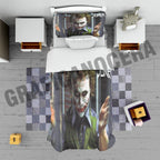 Plaid in pile JOKER film Arthur Fleck gotham clown coperta calda idea regalo