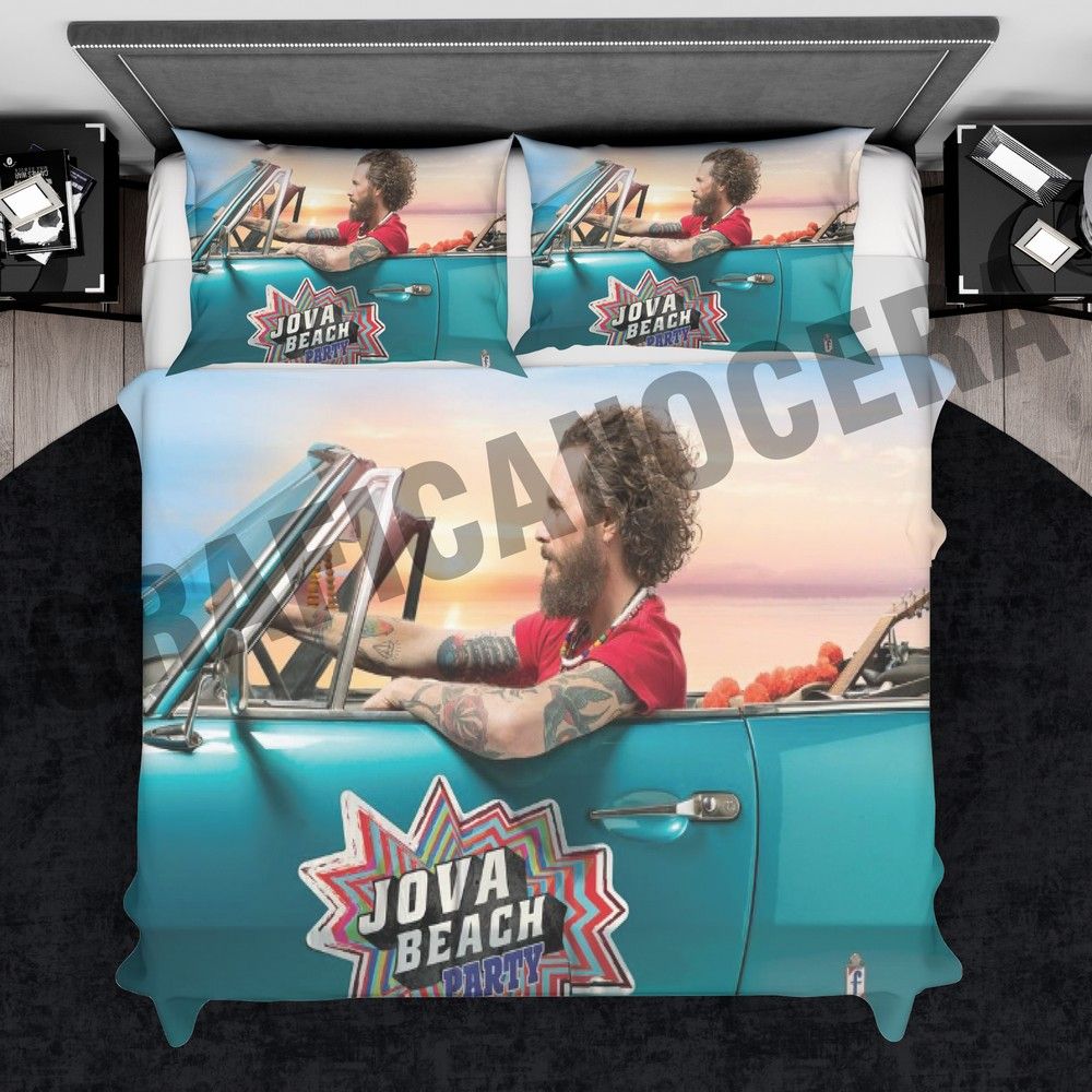 Plaid in pile JOVANOTTI JOVA BEACH cantante coperta calda idolo idea regalo