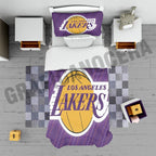 Plaid in pile Los Angeles Lakers NBA coperta calda inverno idea regalo