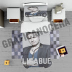 Plaid in pile LUCIANO LIGABUE cantante coperta calda inverno idolo idea regalo