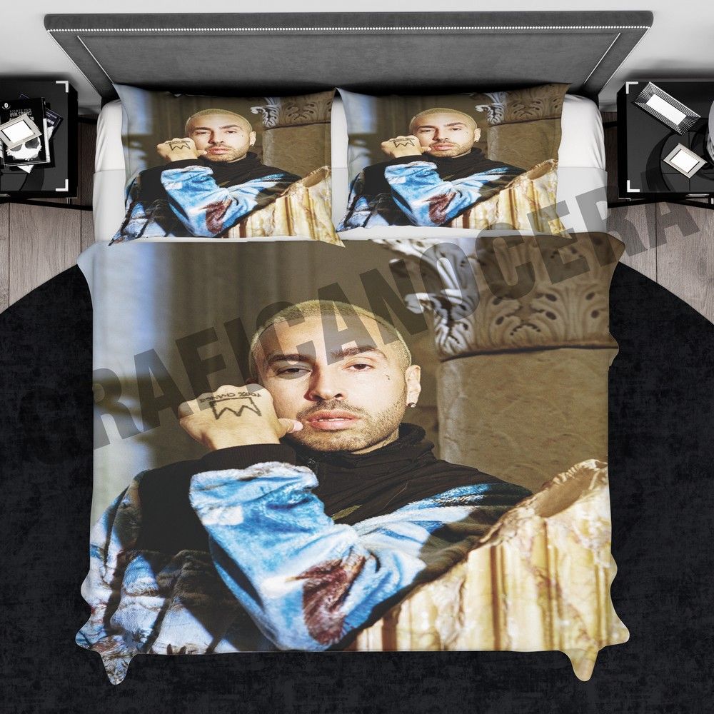 Plaid in pile LUCHÈ rap hip hop cantante coperta calda inverno idolo regalo