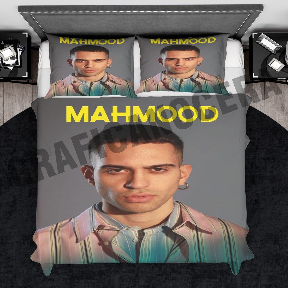 Plaid in pile MAHMOOD cantante sanremo coperta calda inverno idolo regalo