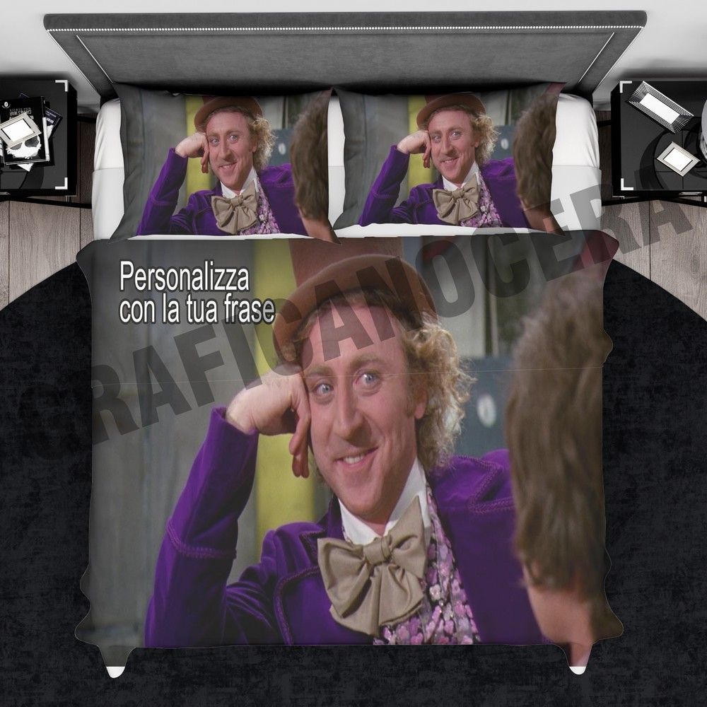 Plaid in pile MEME PERSONALIZZA CON LA TUA FRASE coperta calda regalo