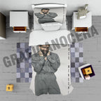 Plaid in pile MARCO MENGONI coperta calda cantante idolo regalo