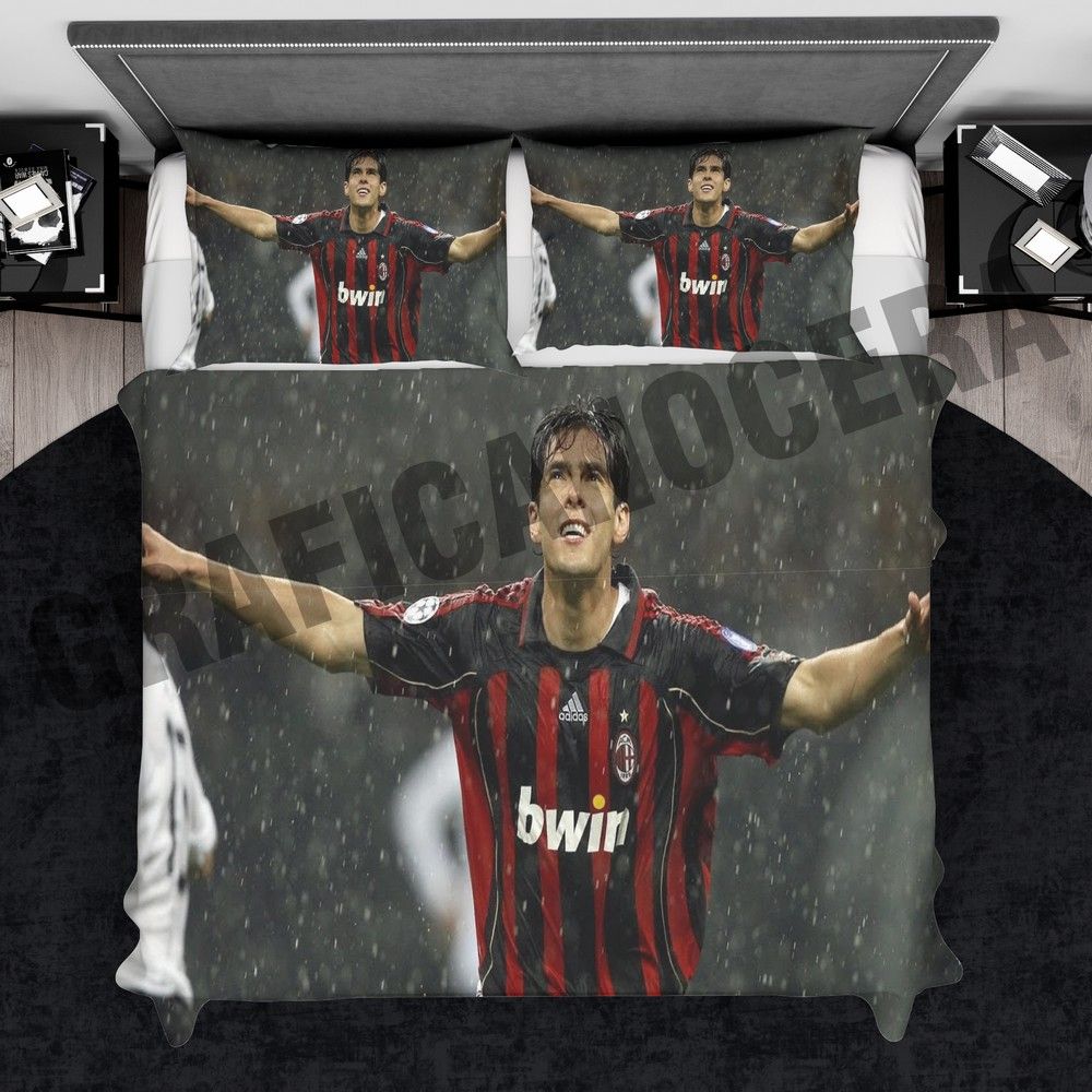 Plaid Ricardo Kakà calcio milan campione coperta calcio idolo idea regalo