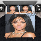 Plaid in pile RIHANNA cantante attrice modella coperta calda idolo idea regalo