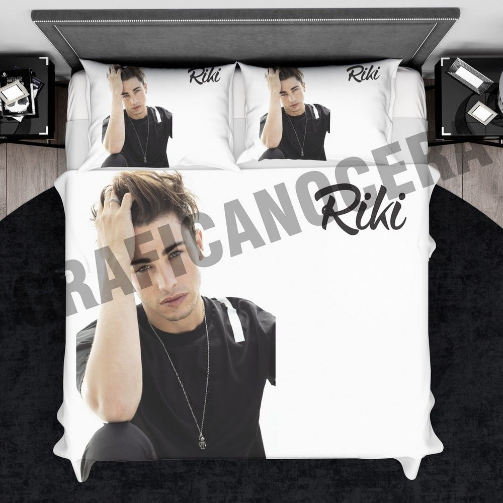 Plaid in pile Riki amici cantante tv coperta pesante calda idolo idea regalo