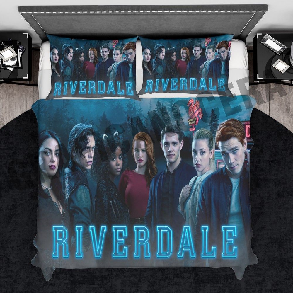 Plaid in pile Riverdale 2 serie tv film letto biancheria coperta calda idea regalo