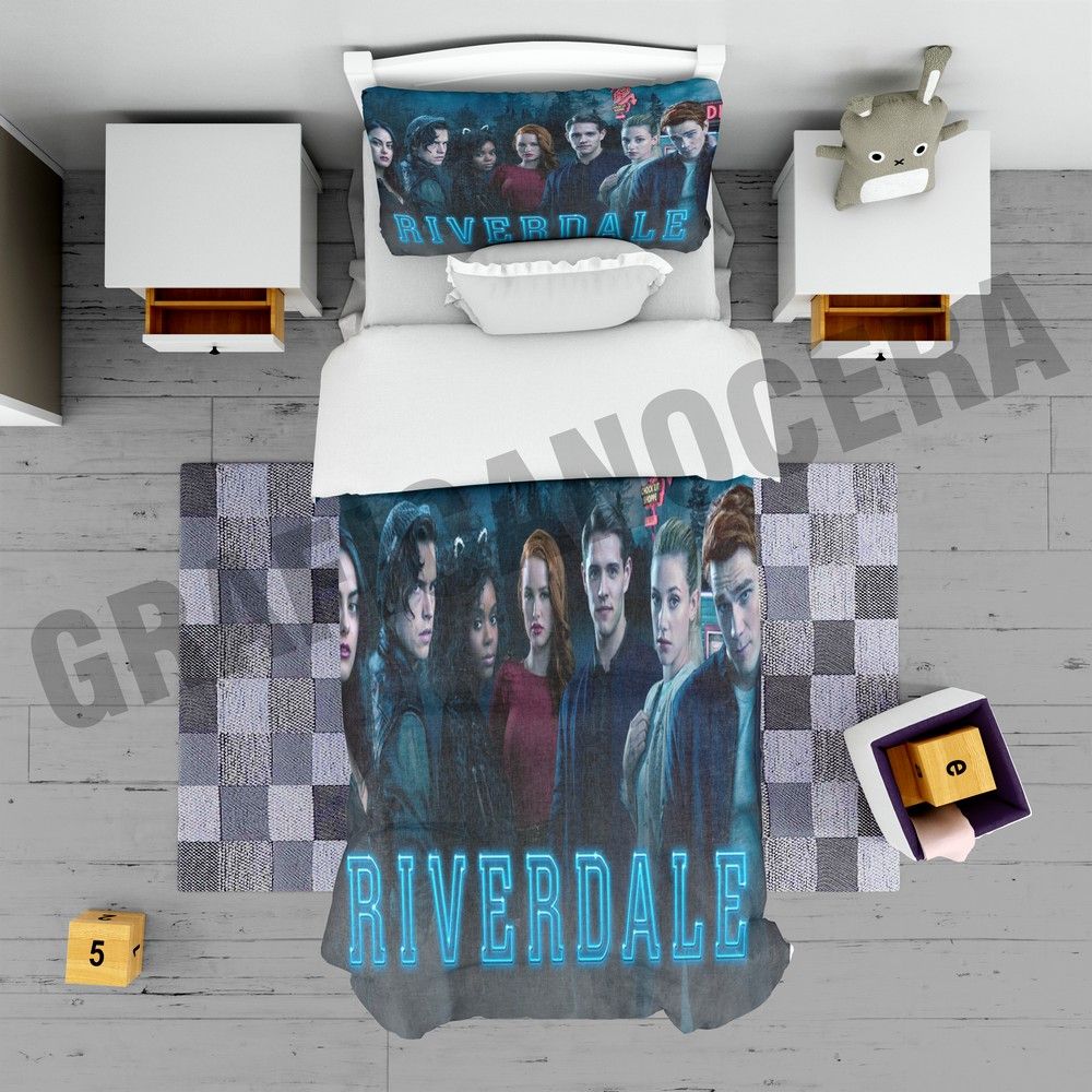 Plaid in pile Riverdale 2 serie tv film letto biancheria coperta calda idea regalo