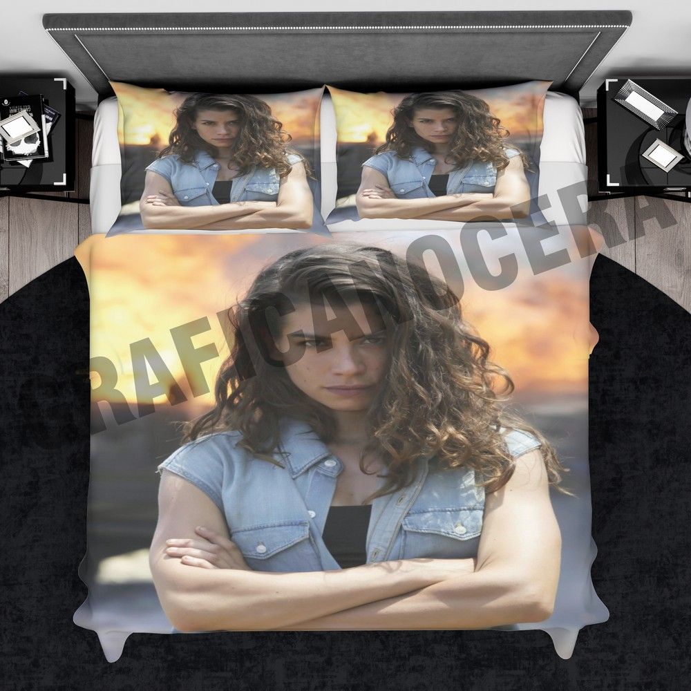 Plaid in pile ROSY ABATE regina di palermo serie tv coperta calda idolo regalo