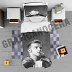 Plaid in pile SALMO rap hip hop cantante coperta pesante calda idolo regalo