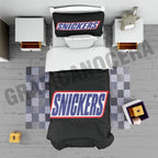 Plaid in pile SNICKERS goloso cioccolata coperta calda inverno idolo idea regalo