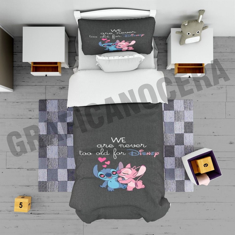 Plaid in pile Non Siamo Mai Troppo Vecchi coperta calda idoli regalo
