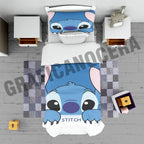 Plaid in pile STITCH film bambino/a coperta calda idolo idea regalo