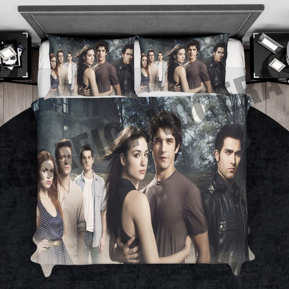 Plaid in pile Teen Wolf film biancheria letto serie tv coperta calda regalo