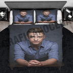 Plaid in pile JUSTIN TIMBERLAKE cantante attore coperta calda idolo idea regalo