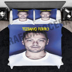 Plaid in pile TIZIANO FERRO musica cantante idolo idea regalo