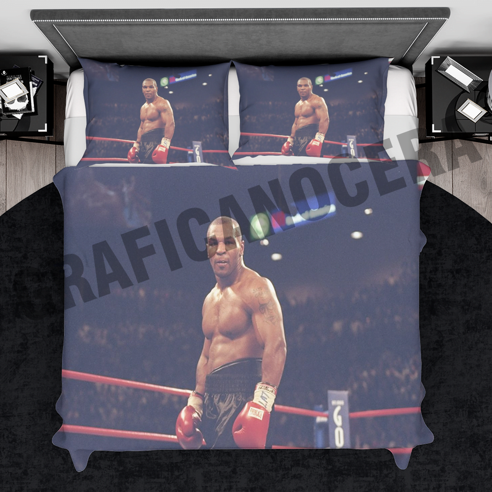 Plaid in pile MIKE TYSON pugile iron mike coperta calda inverno idolo regalo