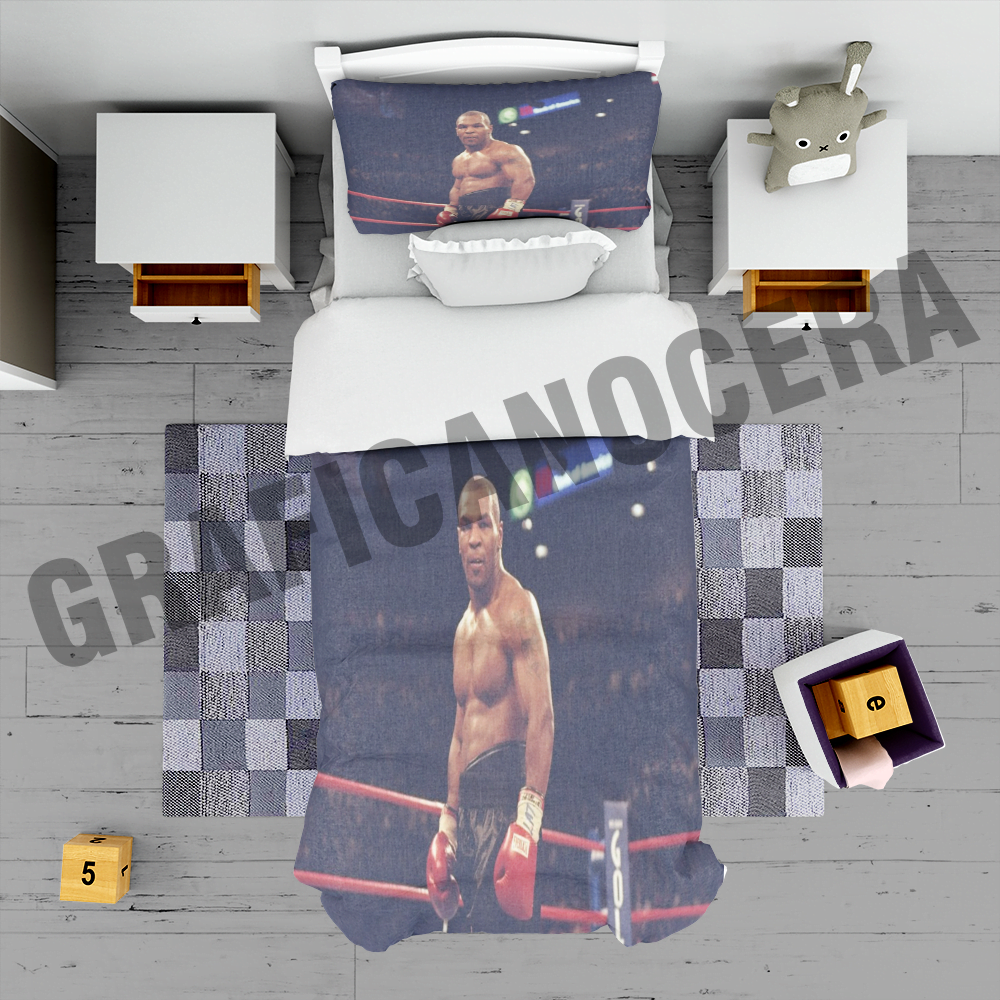 Plaid in pile MIKE TYSON pugile iron mike coperta calda inverno idolo regalo