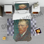 Plaid in pile Vincent Van Gogh quadro Notte Stellata Pittore dipinto idea regalo