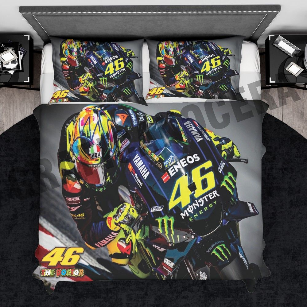 Plaid in pile VALENTINO ROSSI 46 motociclista moto gp idolo idea regalo