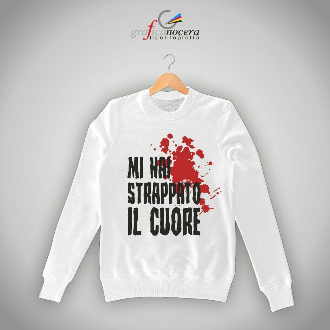 Felpa Halloween unisex sangue divertente regalo festa horror party festa streghe
