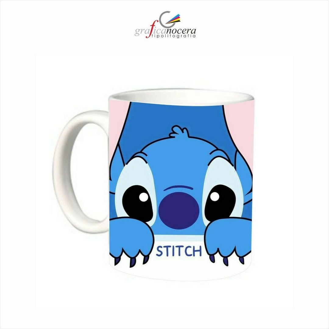 Tazza STITCH film bambino/a cucina lavabile alta qualità idea regalo
