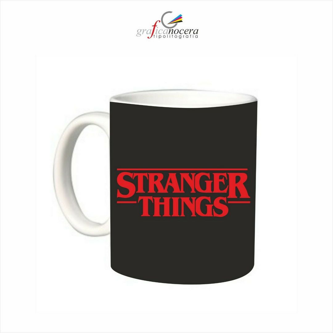 Tazza STRANGER THINGS serie tv cucina lavabile alta qualità idea regalo