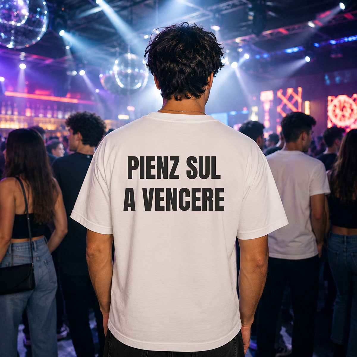 T-shirt Unisex 12 - PIENZ SUL A VENCERE