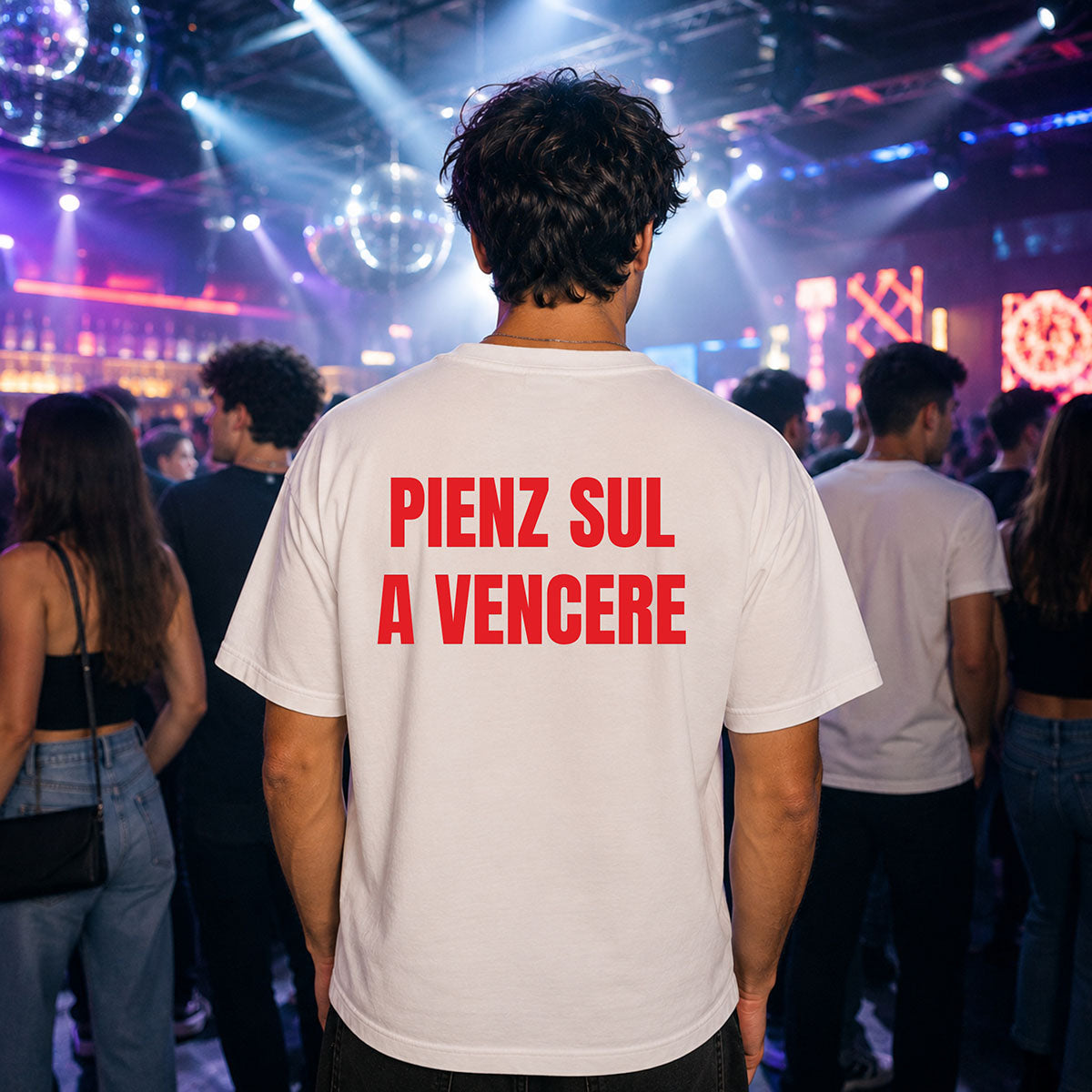 T-shirt Unisex 12 - PIENZ SUL A VENCERE