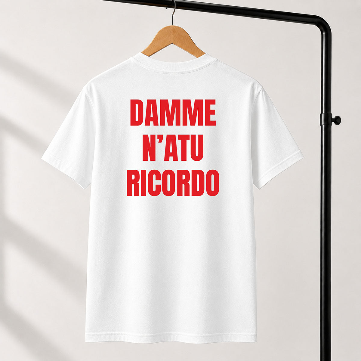 T-shirt Unisex 07 - DAMME  N’ATU  RICORDO