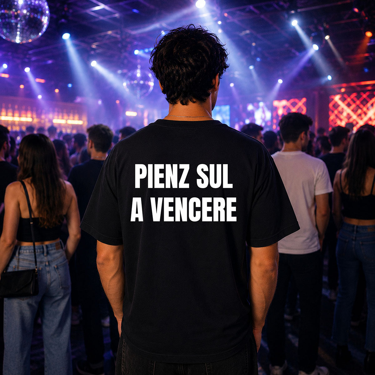 T-shirt Unisex 12 - PIENZ SUL A VENCERE