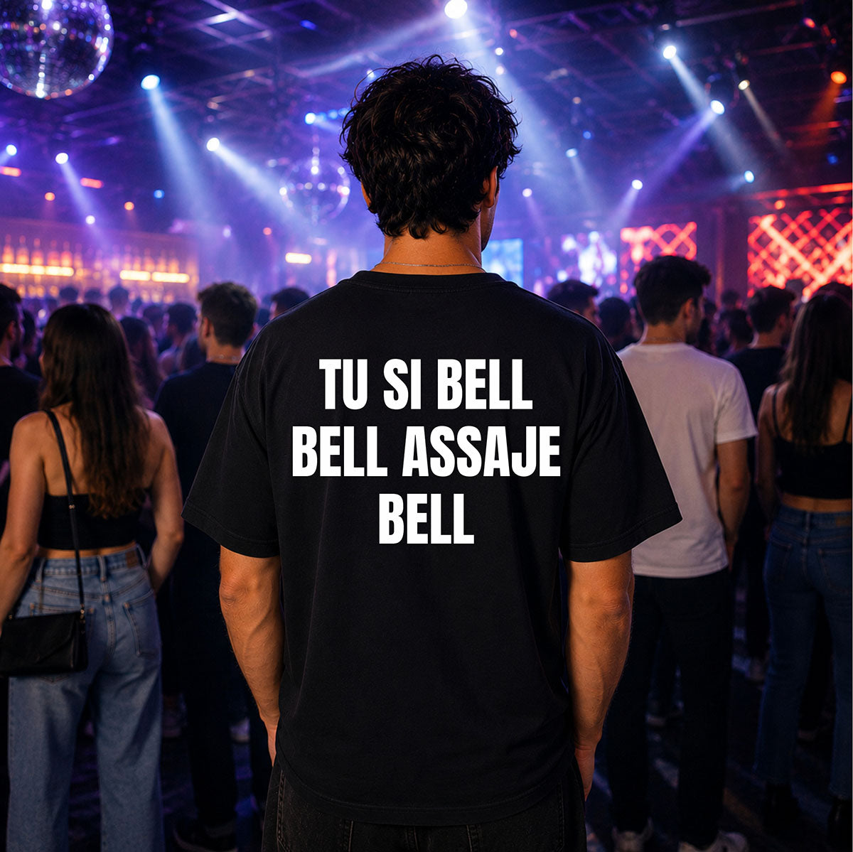 T-shirt Unisex 02 - TU SI BELL BELL ASSAJE BELL
